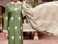 Green Cambric 3Pc Stitched - ALP-3PS-2145