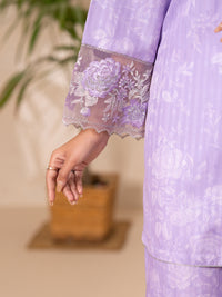Lilac Swiss Jacquard 3Pc Stitched - ALP-3PS-2631
