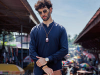 Black Cotton Kurta Trouser - AL-KT-2982
