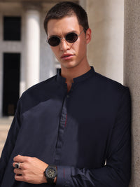 Blue Blended Kameez Shalwar - AL-KS-2990