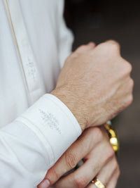 Off White Blended Kameez Shalwar - AL-KS-2998