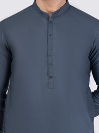 Green Blended Kurta Trouser - AL-KT-3017A