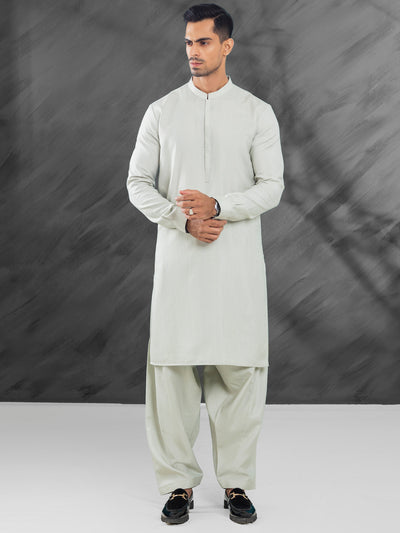 Green Light Blended Kameez Shalwar - AL-KS-3122