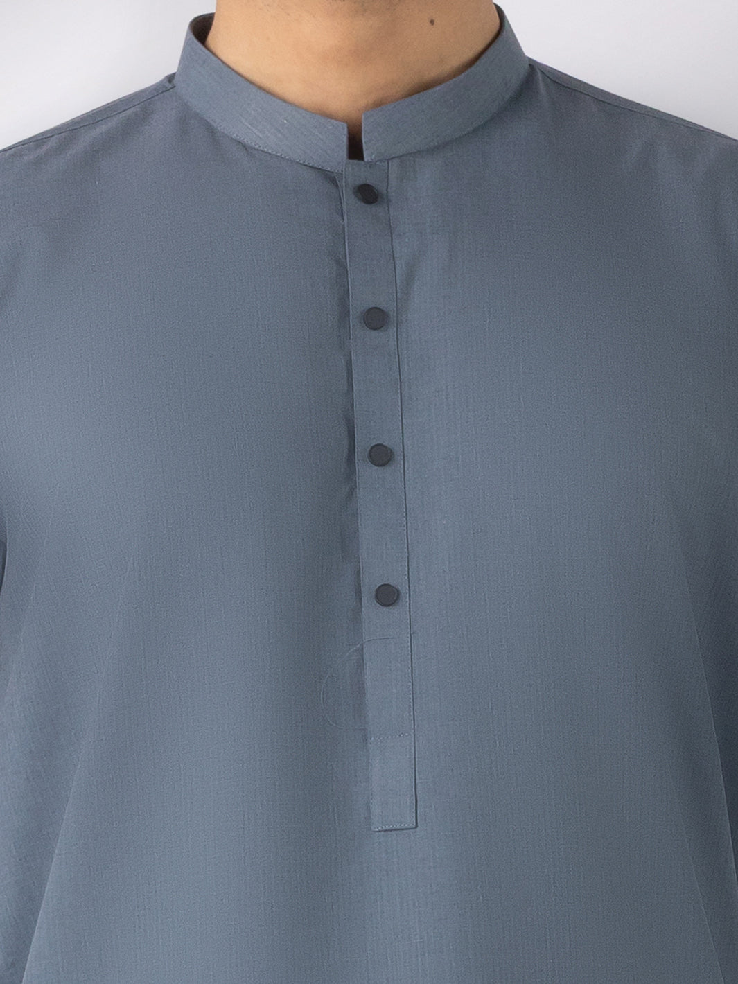 Grey Blended Kameez Shalwar - AL-KS-3244B