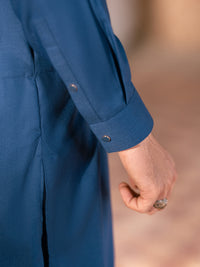 Blue Kameez Shalwar - AL-KS-3373