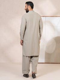 Sage Green Kameez Shalwar - AL-KS-3380