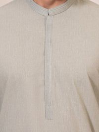 Sage Green Kameez Shalwar - AL-KS-3380