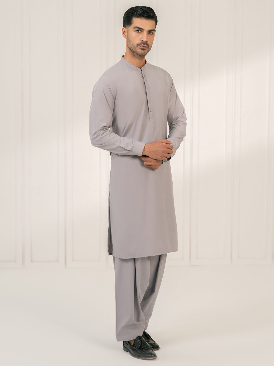 Lilac Kameez Shalwar - AL-KS-3485
