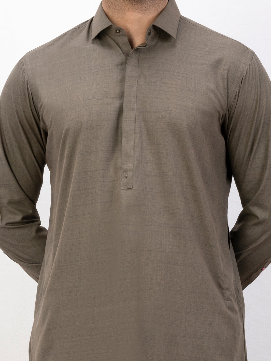 Green Blended Kameez Shalwar - ALWA-KS-368