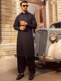 Bl-Mn Blended Kameez Shalwar - ALWA-KS-403
