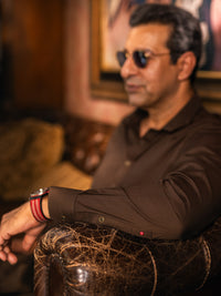 Green Blended Kameez Shalwar - ALWA-KS-457