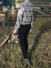 Black & White Yarn Dyed Jacket - AWP-JT-495