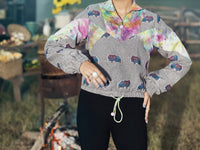 Black & White Yarn Dyed Jacket - AWP-JT-495