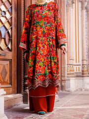 Rust Palachi Formal 2 Piece Stitched - AL-LS-LKS-536