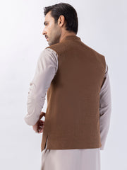 Brown Blended Waistcoat - AL-WC-556