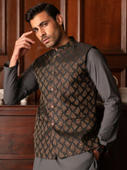 Black Blended Waistcoat - AL-WC-570B