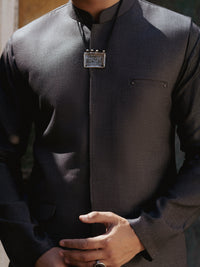 Grey Blended Waistcoat - AL-WC-587A