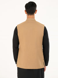 Beige Cotton Waistcoat - AL-WC-613
