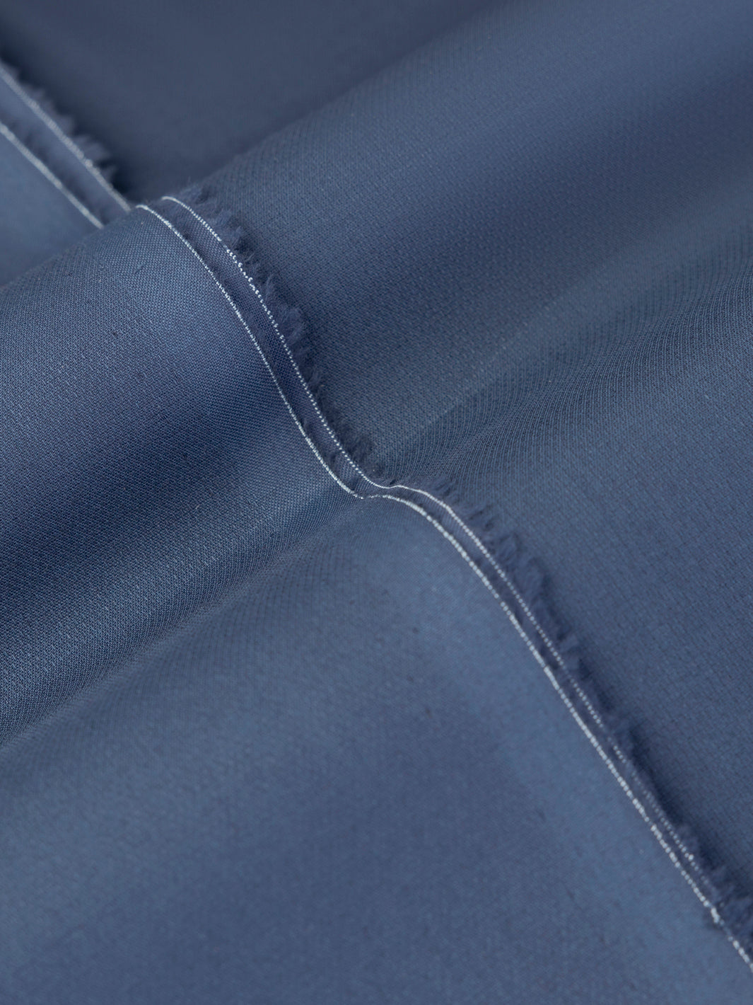 Blue Cotton Unstitched Fabric - AL-UN-MRJ-6177