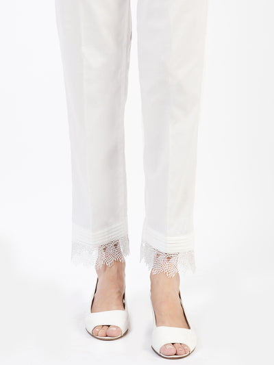 White Dyed Trousers - AL-T-660