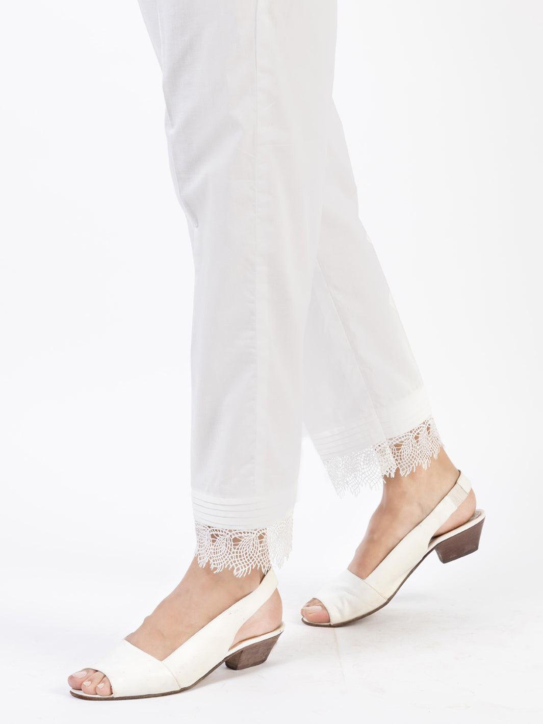 White Dyed Trousers - AL-T-660