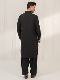 Black Kameez Shalwar - ALWA-KS-754
