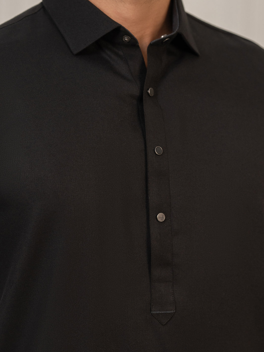 Black Kameez Shalwar - ALWA-KS-754