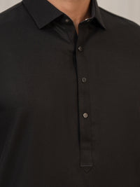 Black Kameez Shalwar - ALWA-KS-754