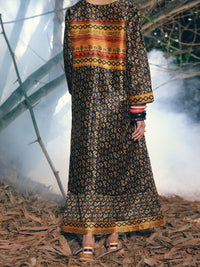 Brown Raw Silk 2Pc Stitched - AWP-2PS-LKS-677