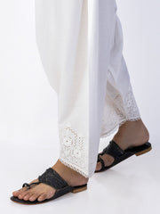 White Cambric Trousers - AL-T-681