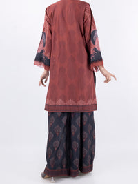 Maroon Cambric 2 Piece Stitched - AWP-3PS-691