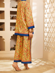 Yellow Cambric 2 Piece Stitched - AWP-2PS-LKS-702