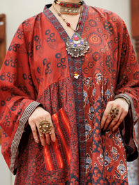 Maroon Cambric Kurti - AWP-LK-714