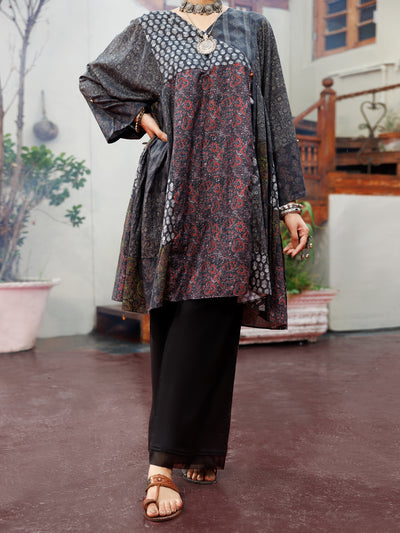 Black Cambric Tunic - AWP-LK-716