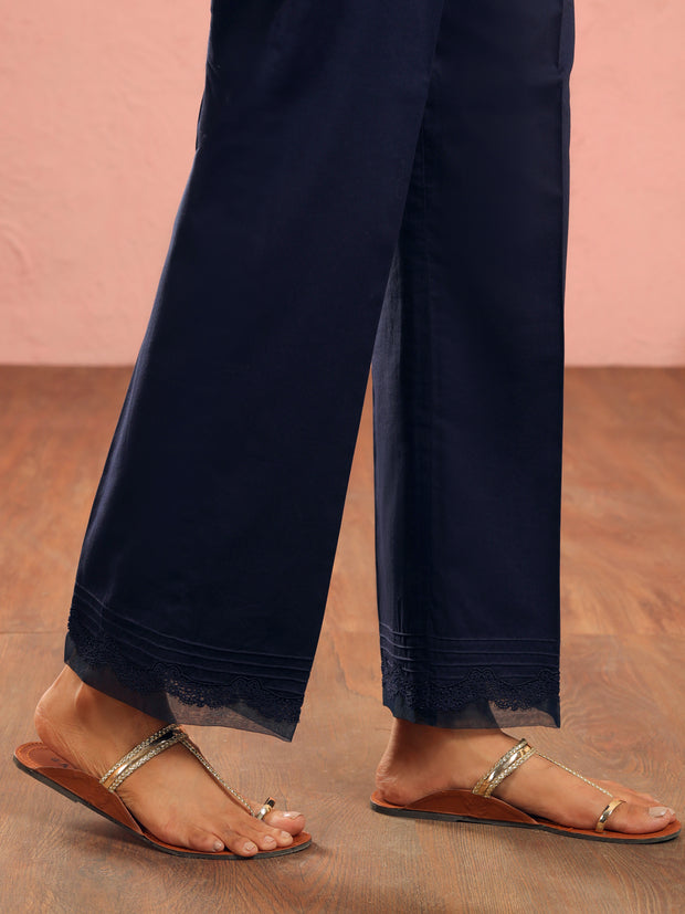 Blue Dyed Trousers - AL-T-723 - Almirah Online