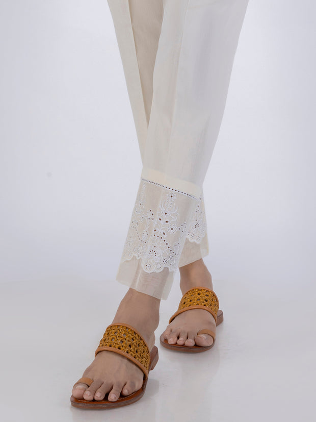 Off White Dyed Trousers - AL-T-732