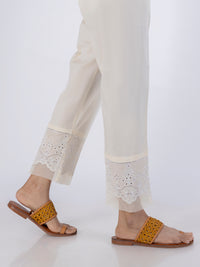 Off White Dyed Trousers - AL-T-732