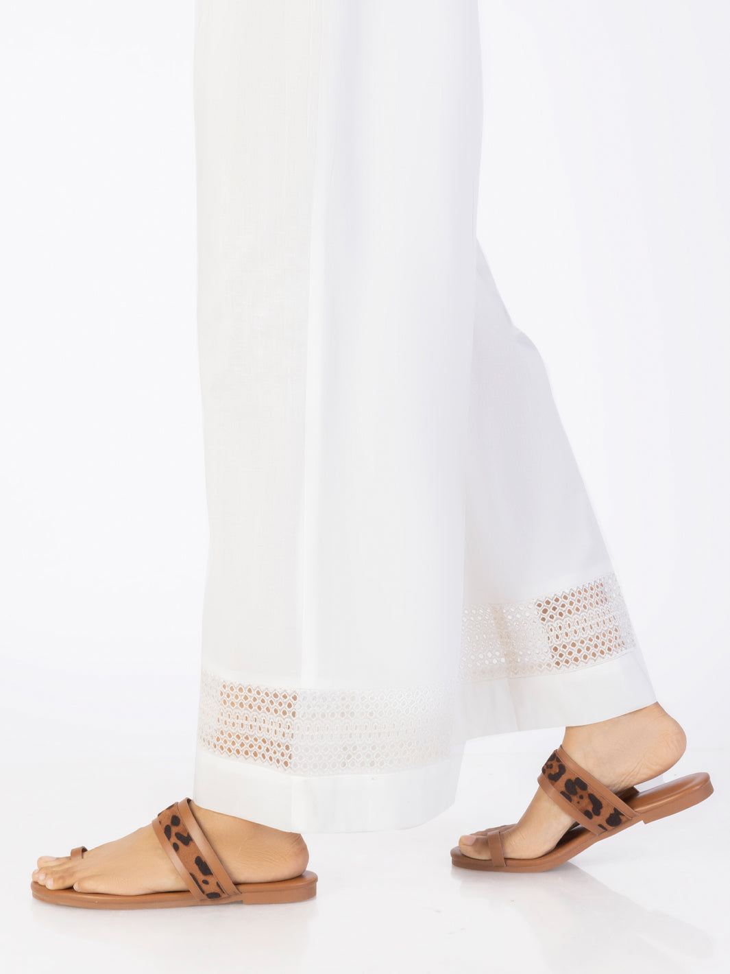 White Dyed Trousers - AL-T-762
