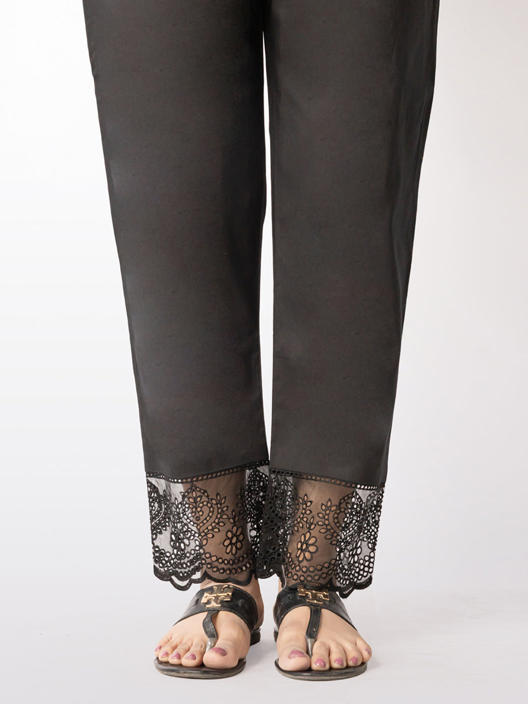 Black Cambric Trousers - AL-T-786