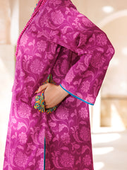 Purple Cambric Tunic - AL-LK-967 - Almirah Online