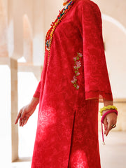 Red Lawn Tunic - AL-LK-970