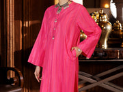 Pink Yarn Dyed 2 Piece Stitched - AL-2PS-LKS-979 - Almirah Online