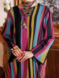 Black Yarn Dyed 2Pc Stitched - AL-2PS-LKS-983