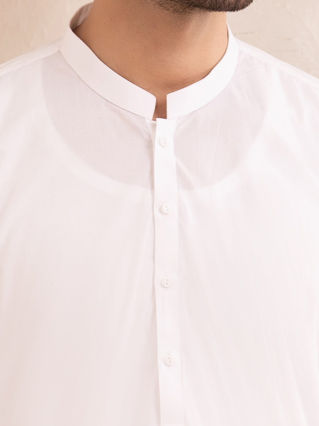 White Cotton Kurta Trouser - ALBQ-KT-002-R9