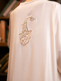 Off White Cotton Kurti - ALCR-LK-1143