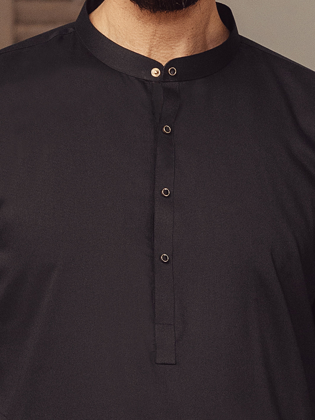 Black Plain Kameez Shalwar - ALET-KS-3014-R1
