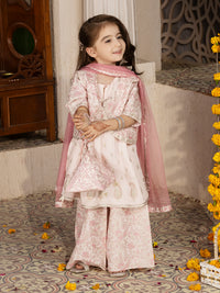 Light Pink 3 Piece Stitched - ALGR-3PS-LS-006