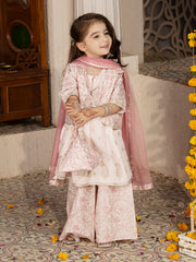 Light Pink 3 Piece Stitched - ALGR-3PS-LS-006