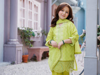 Parrot Green Lawn Formal 3Pc Stitched - ALGR-3PS-LS-036