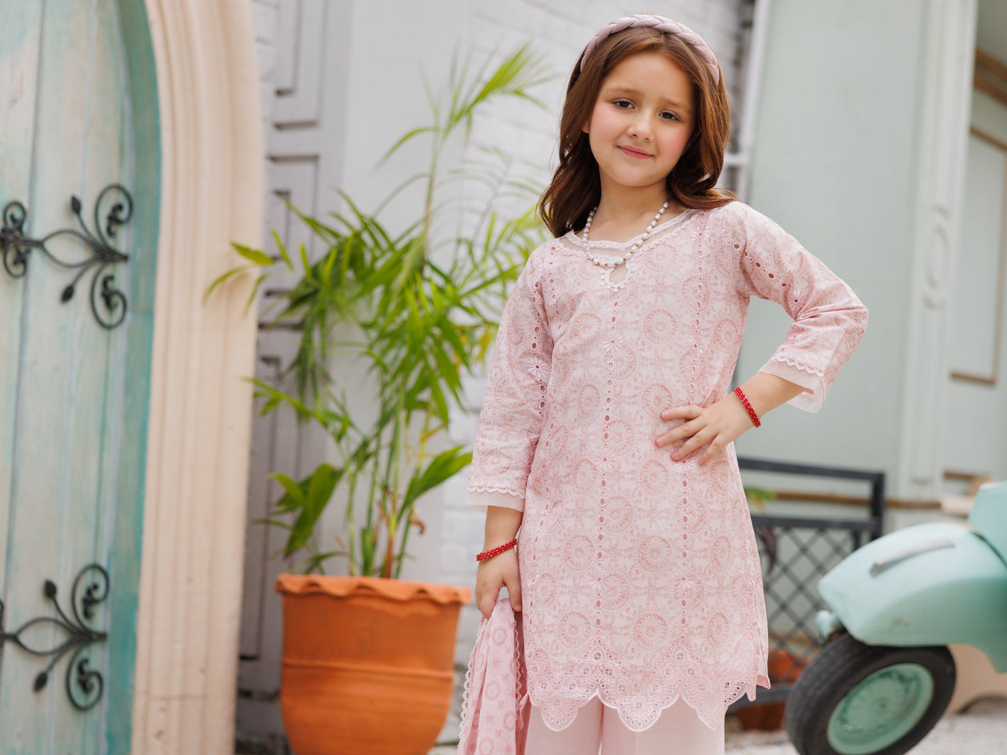 Light Pink Lawn Formal 3Pc Stitched - ALGR-3PS-LS-037